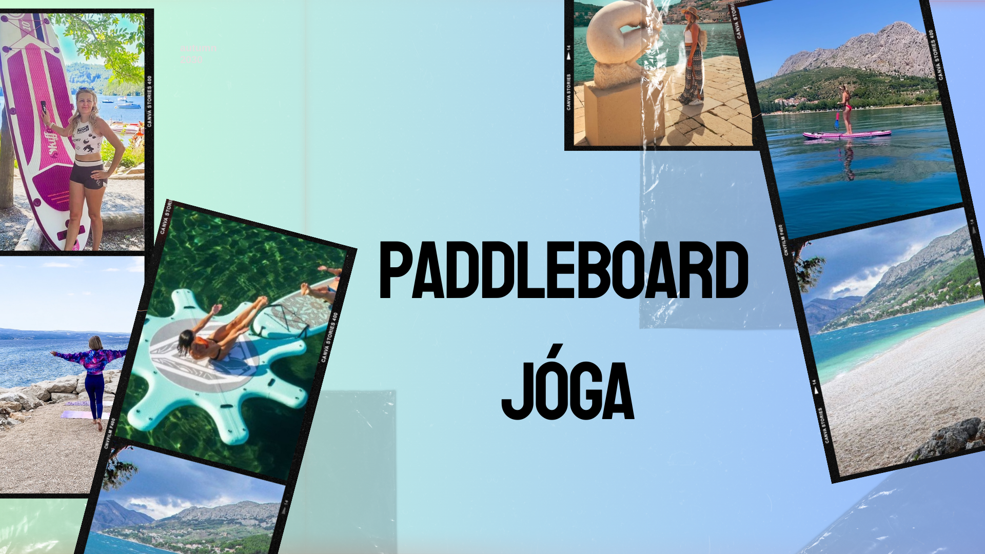 paddleboard jóga